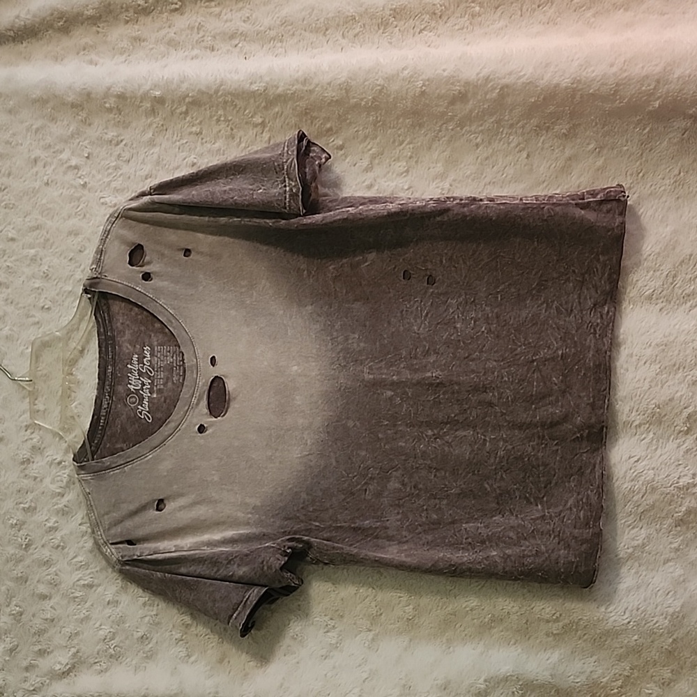 BUCKLE crop tshirt